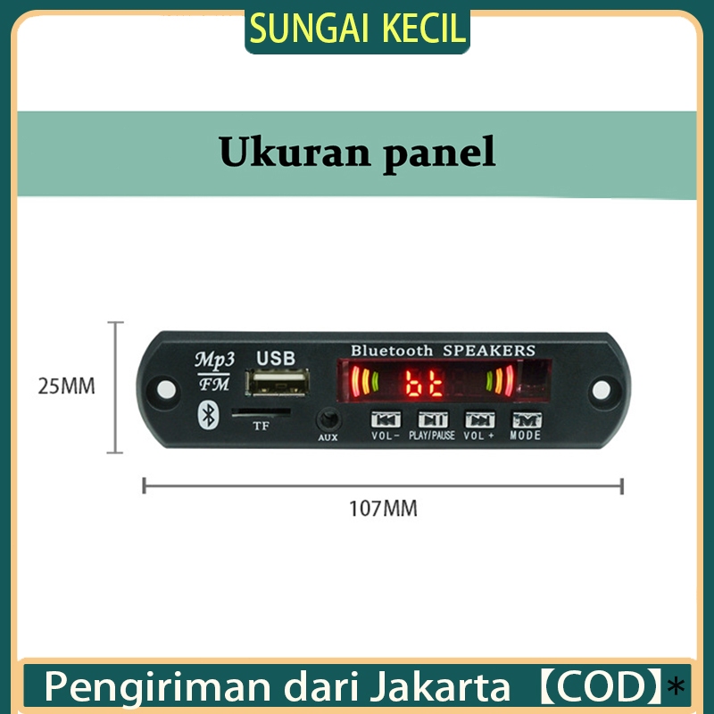 Papan Amplifier Daya Bluetooth Papan Dekoder Mp3 Modul Bluetooth 5.0 Aksesori Audio Amplifier Daya M