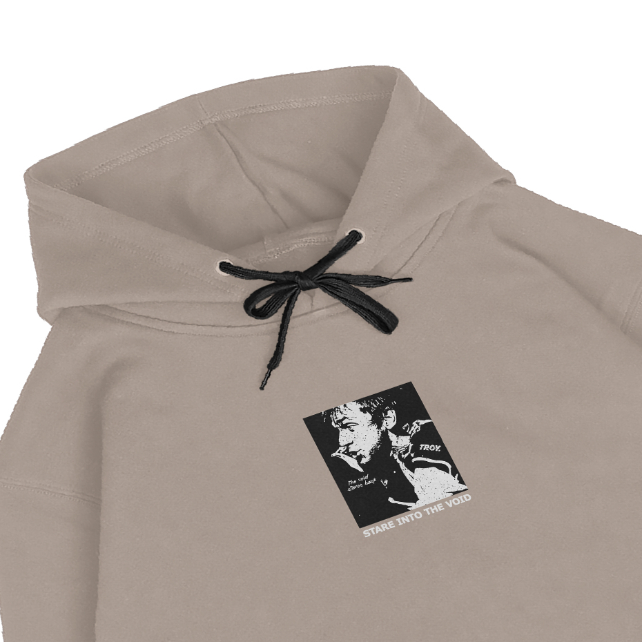 Troy Company Pullover Hoodie Brown Latte Void Pests - Jaket Jumper Hoodie Pria Latte KH 2728