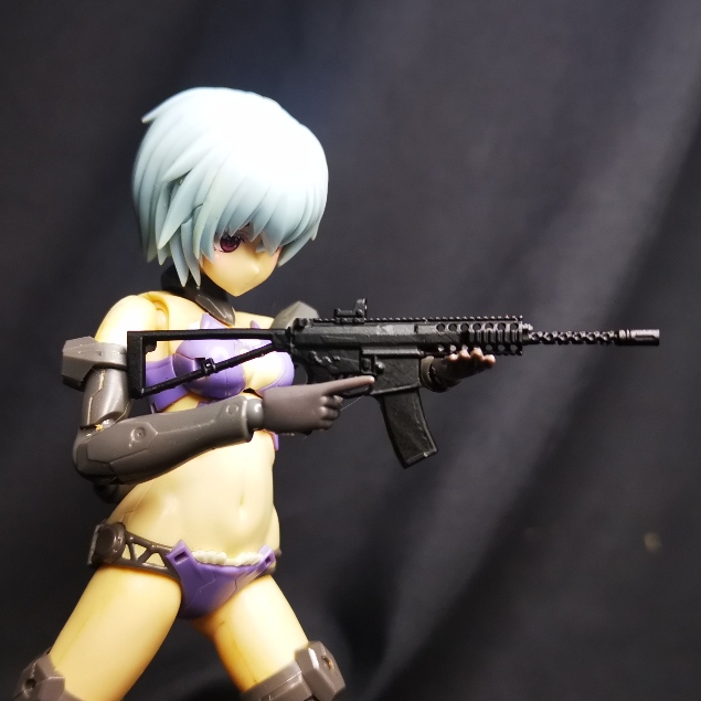 KAC PDW 1/12 Knight's Armament Company PDW 1/12 Kitbash 39 Fragment Acc Figma Action Figure Little A