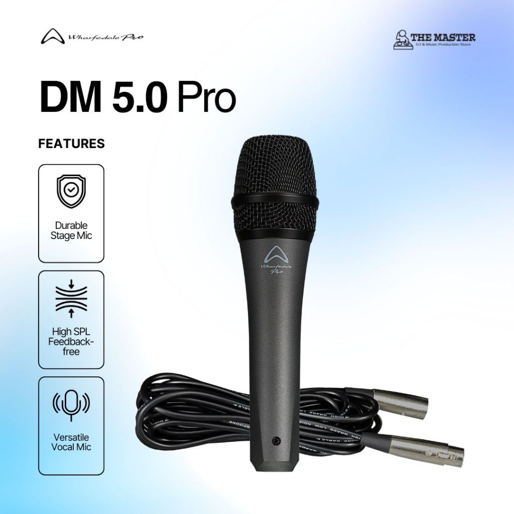 [Ready Stock] Wharfedale Pro DM5.0 PRO | DM 5.0 PRO Mic Dynamic