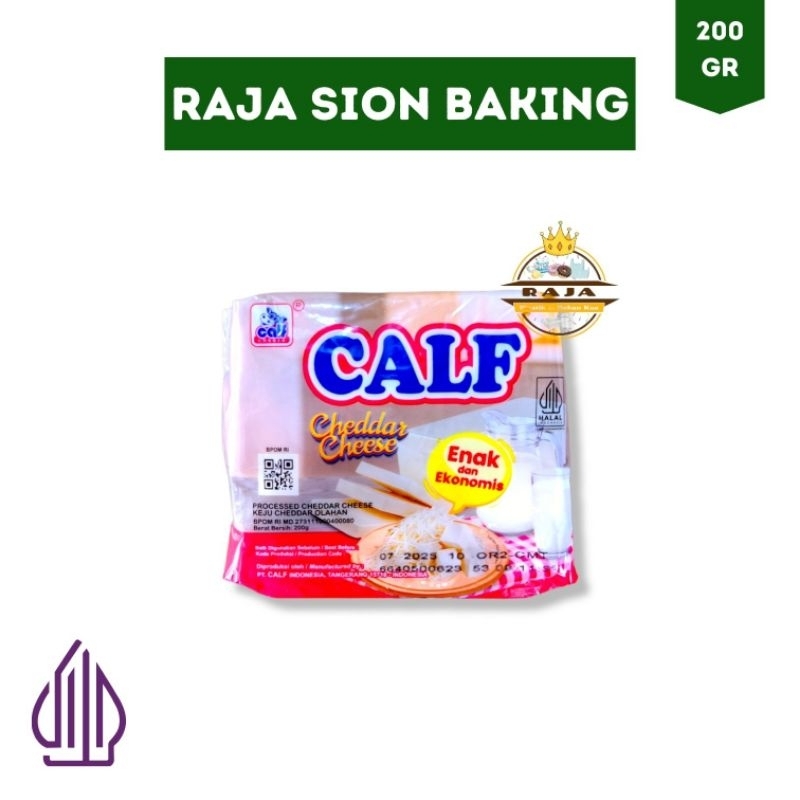 

Keju CALF Cheddar 200gr