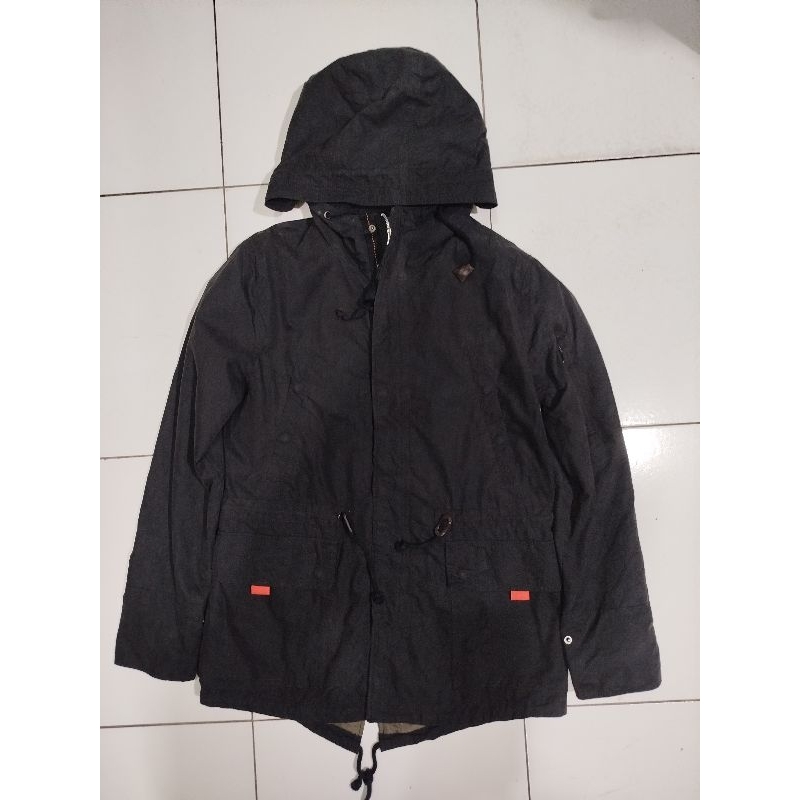 JAKET PARKA CODES COMBINE HAIKER HITAM