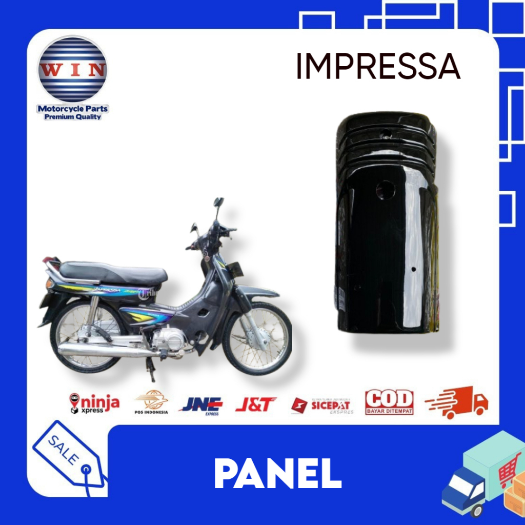 WIN PANEL DEPAN PELINDUNG RANGKA DEPAN TAMENG DEPAN ASTREA IMPRESSA/GRAND/LEGENDA (GN5)