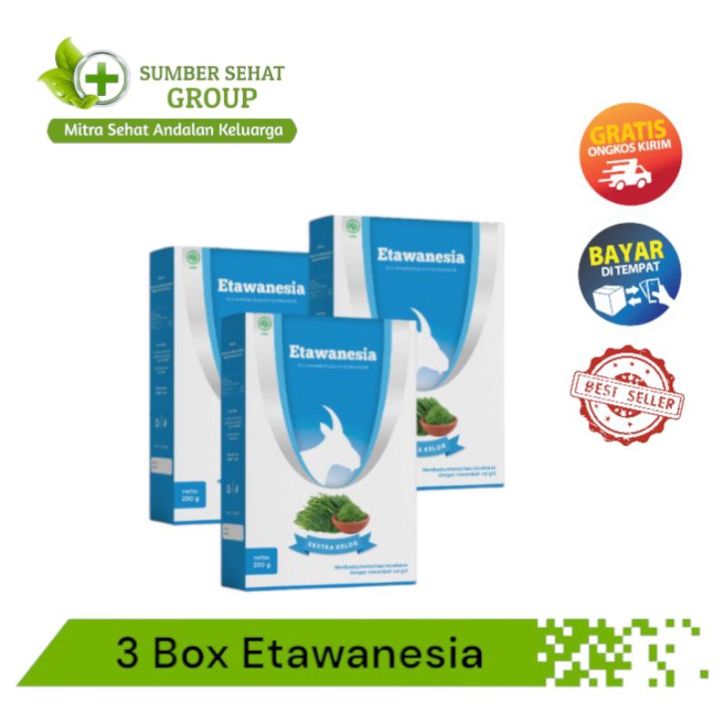 

SUSU ETAWANESIA PAKET 3 - SUSU ETAWA BANTU ATASI NYERI SENDI DAN TULANG