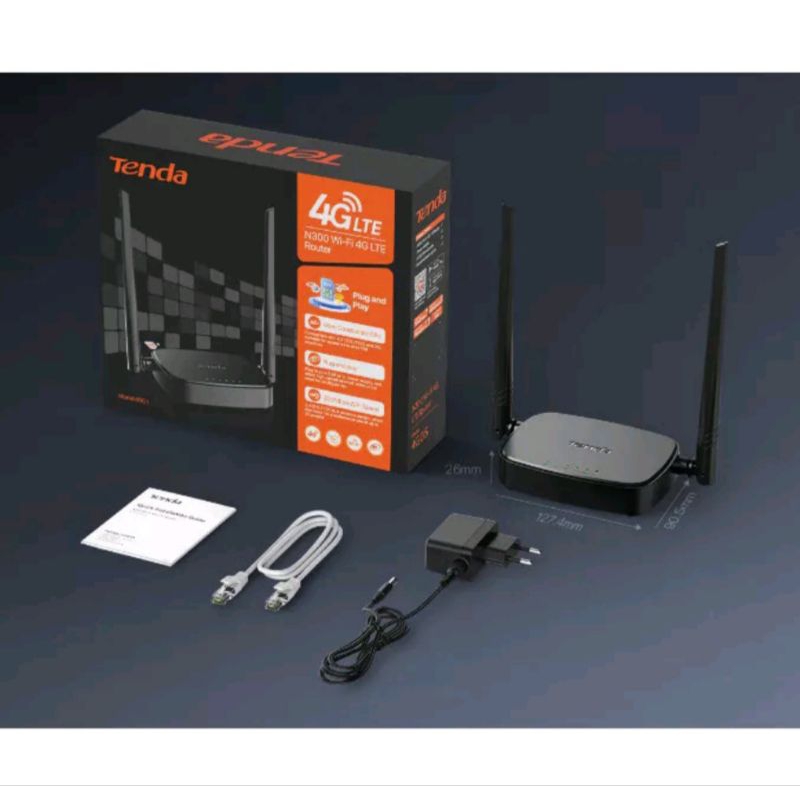 Modem Tenda 4G05 N300 Wi-Fi 4G LTE