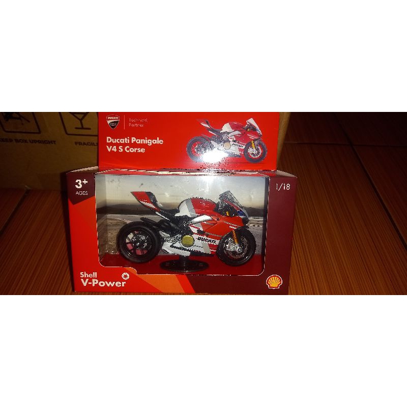 Mainan Motor Ducati Panigale V4 S Corse Shell