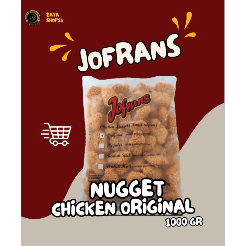 

JOFRANS CHICKEN NUGGET ORIGINAL 1kg