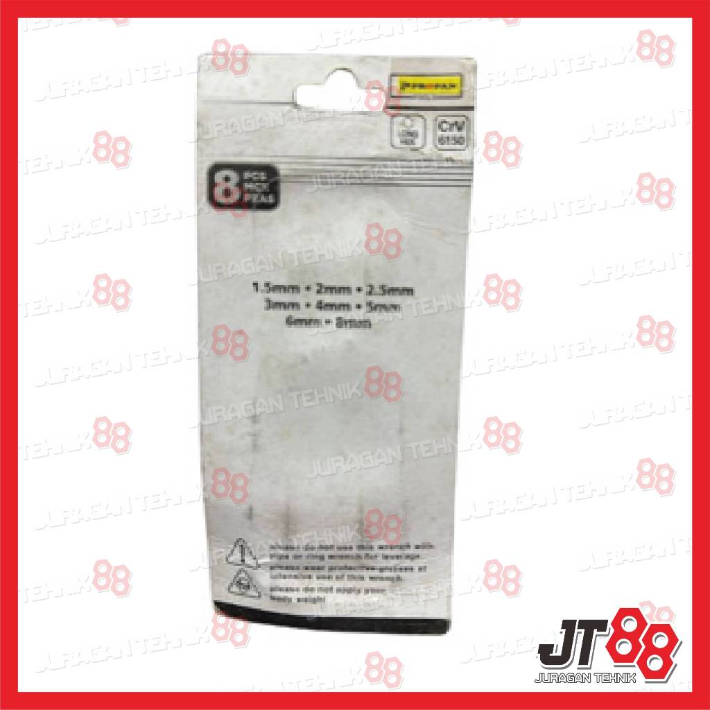 KUNCI L LIPAT KUNCI L SET LIPAT 8PCS KUNCI L MURAH BAGUS