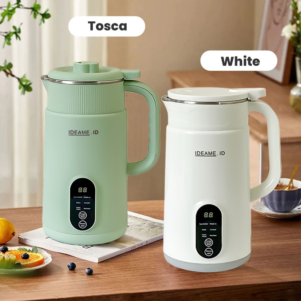 Nexxio Mesin Susu Kedelai ideame 800 ML Blender Jus 10 Pisau Mesin Kacang Pemecah Kedelai Blender