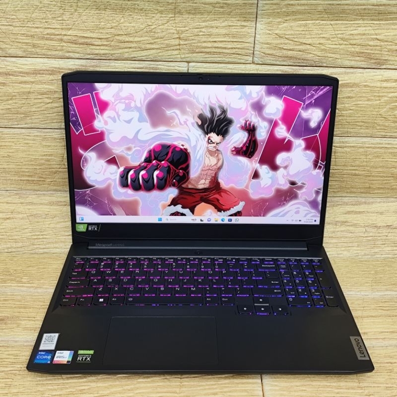 Laptop 2nd Lenovo IP GM 3 Core i5-11300H Ram 8GB SSD 512GB RTX 3050 OK