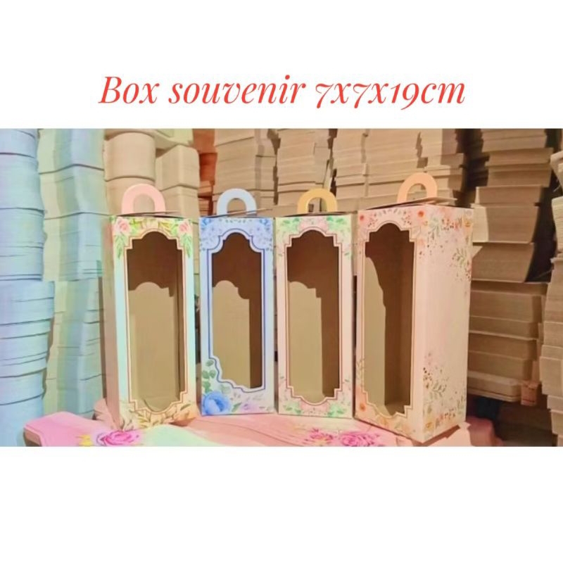 

BOX SOUVENIR SIZE 7X7X19CM BOTOL KAKTUS - NICE - MY BOTTLE - DUS SOUVENIR