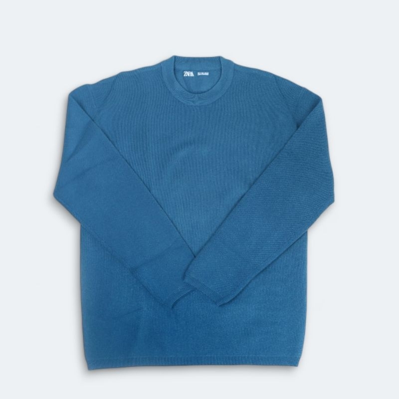 Kaos Polos Zara Lengan Panjang Super Premium Original