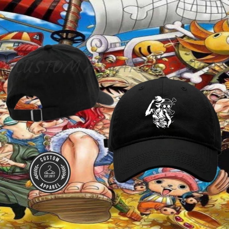 Topi Baseball Cap Anime Japan One Piece Zoro D Luffy