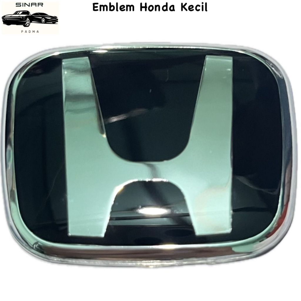 Logo Emblem Mobil Honda CRV 2012-2017 Black Glossy