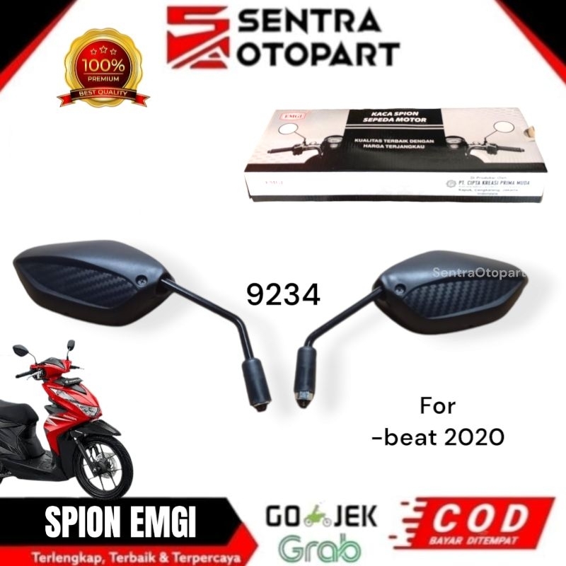 Kaca spion Beat deluxe beat fi injeksi led 2020