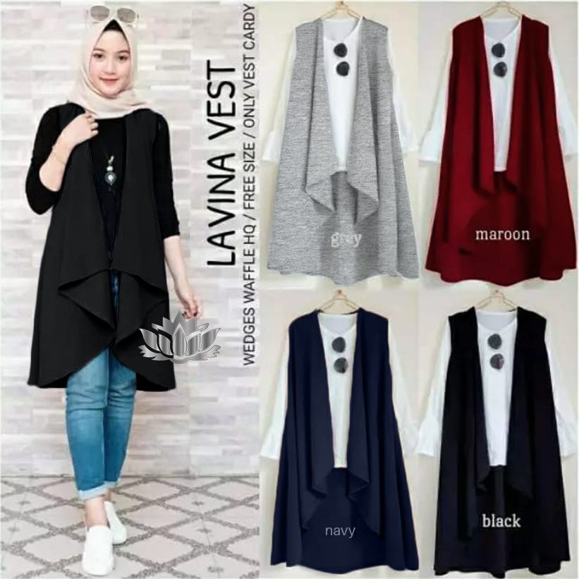 Bo - Cardy Lavina / Cardingan Wanita Kekinian / Fashion Wanita / Cardingan Bermodel / Open Cod