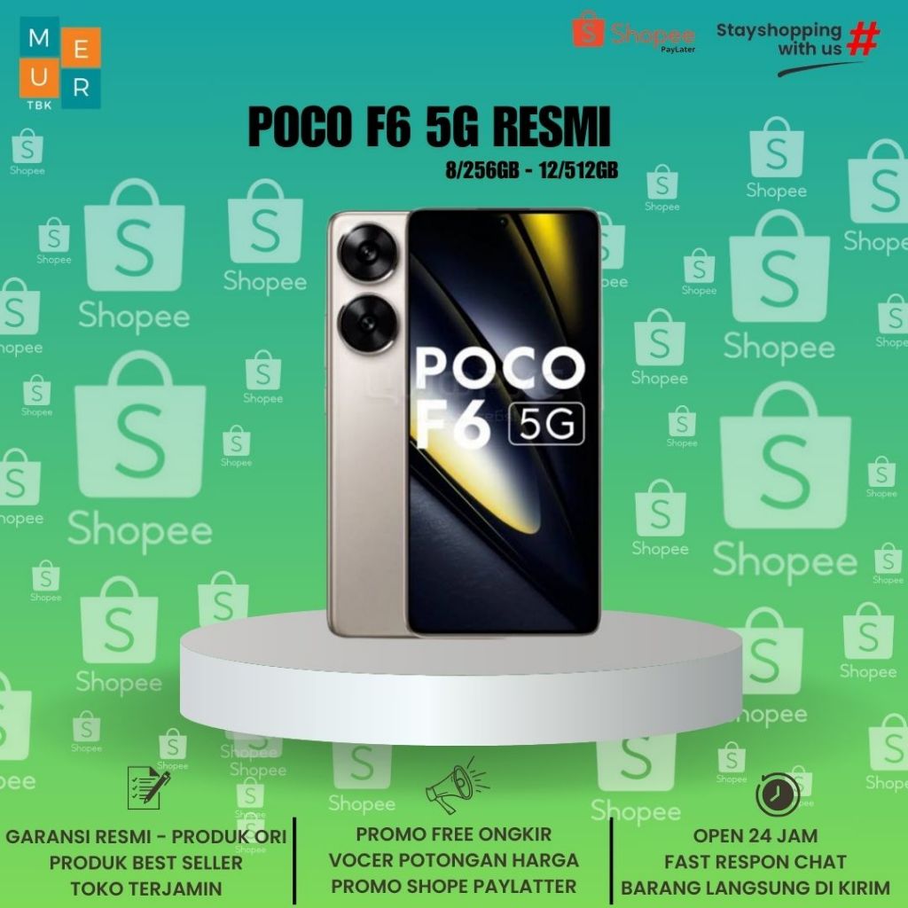POCO F6 5G GARANSI RESMI