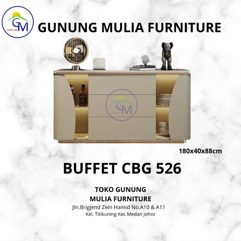 Buffet TV Meja Konsul Rak