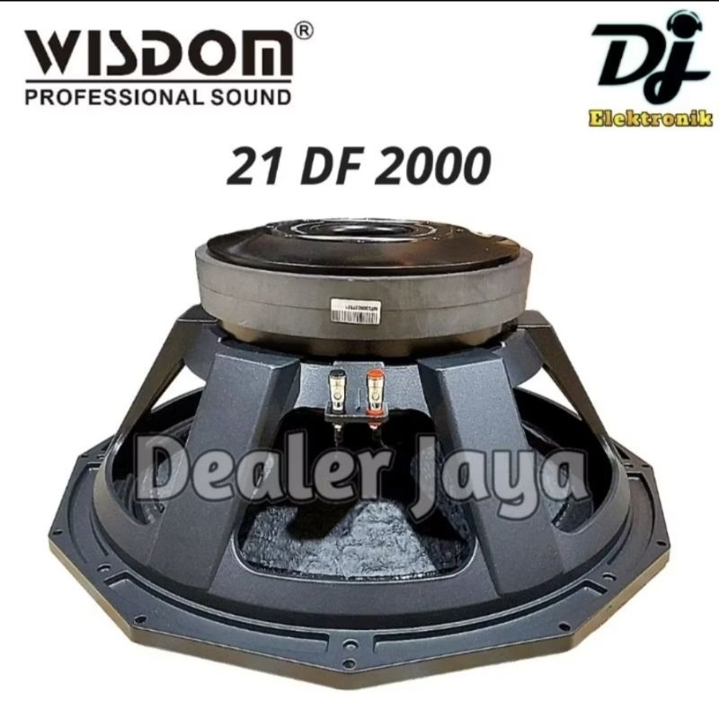 Speaker Komponen Wisdom 21 DF 2000 (21 inch)