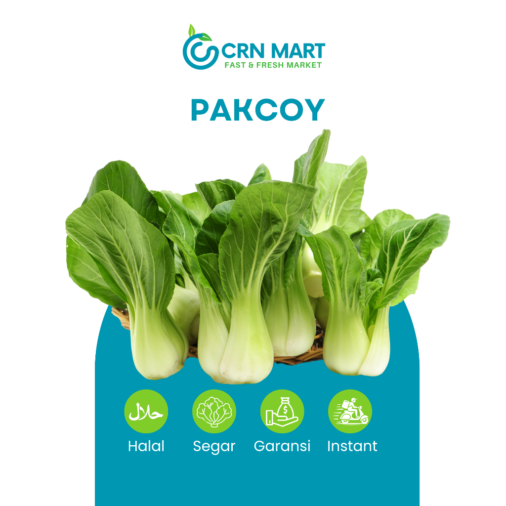 

CRN MART - Sawi Pakcoy Segar/Sawi Bokchoy Segar/Sayuran Segar/Sawi Botol Fresh