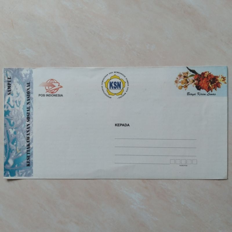 

Koleksi Filateli Sampul Peringatan Hari KSN 1998 Biru - YN1851