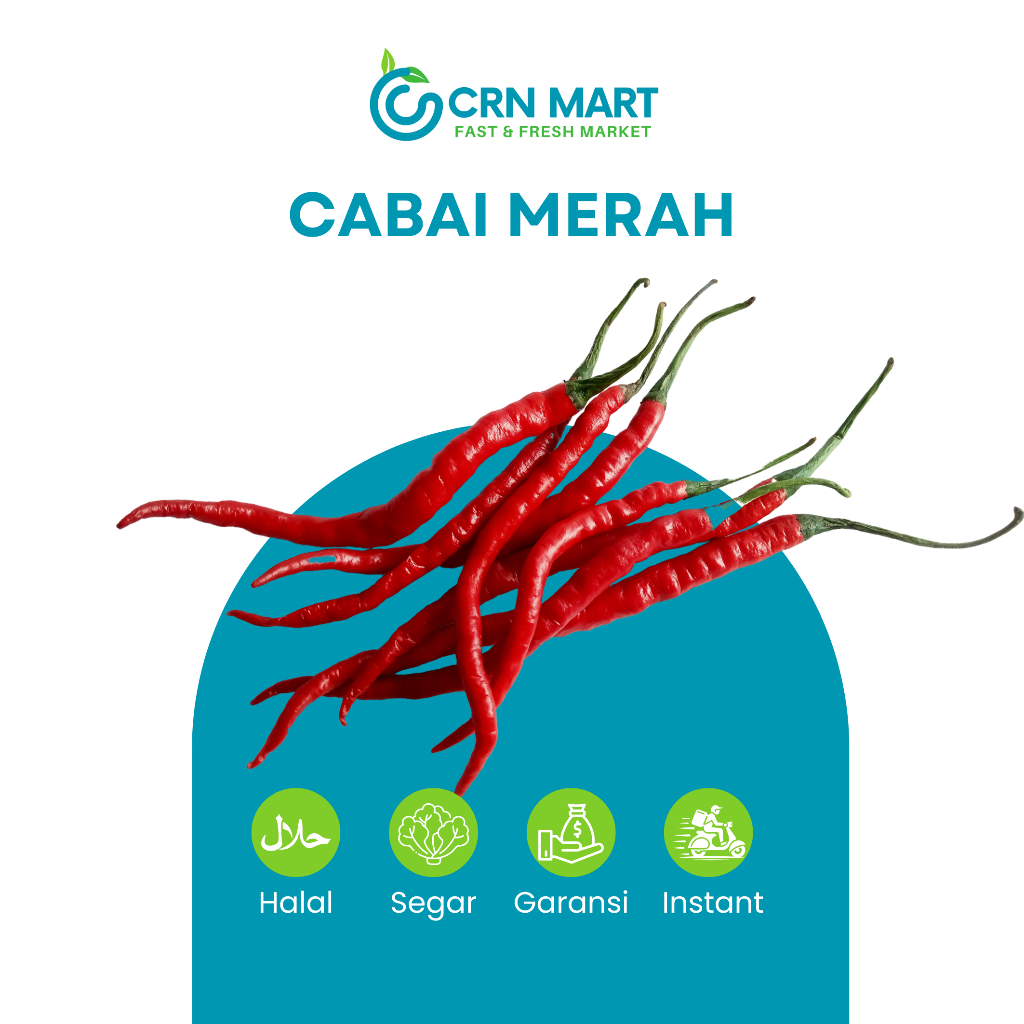 

CRN MART - Cabai Merah Keriting Segar/Sayuran Segar/Cabe Merah Keriting Fresh