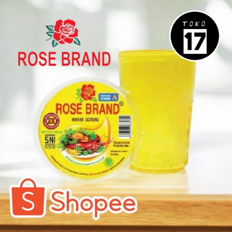 

Rose Brand Minyak Goreng Cup 220ml / 230ml