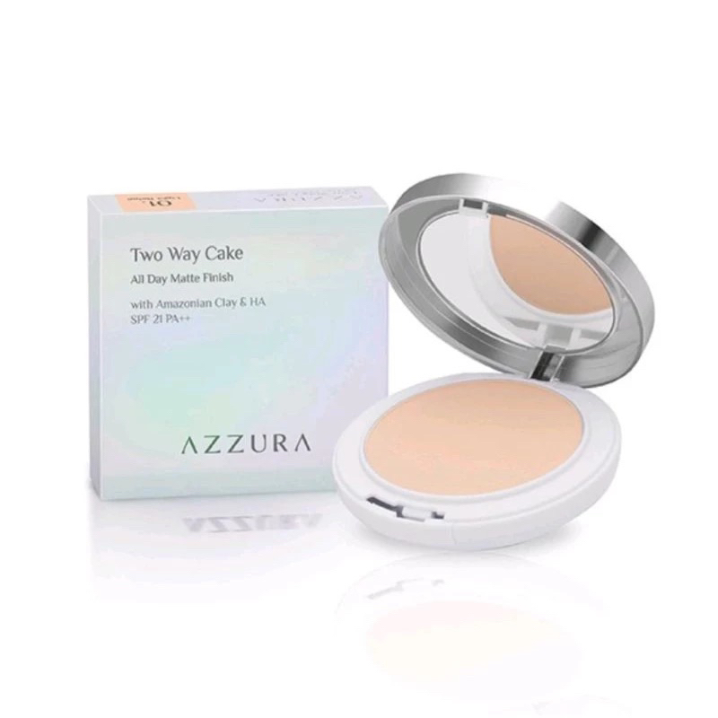 Azzura Two Way Cake SPF 21 PA++ | Bedak Foundation Bedak Padat Azura TWC