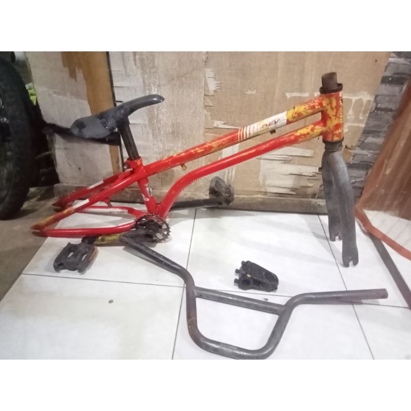 frame set BMX united Rev flat