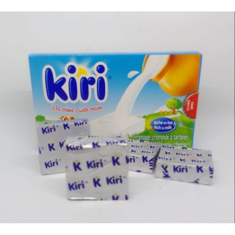 

Kiri Cream Cheese Foil isi 12pcs/Keju Mpasi/Keju Bayi