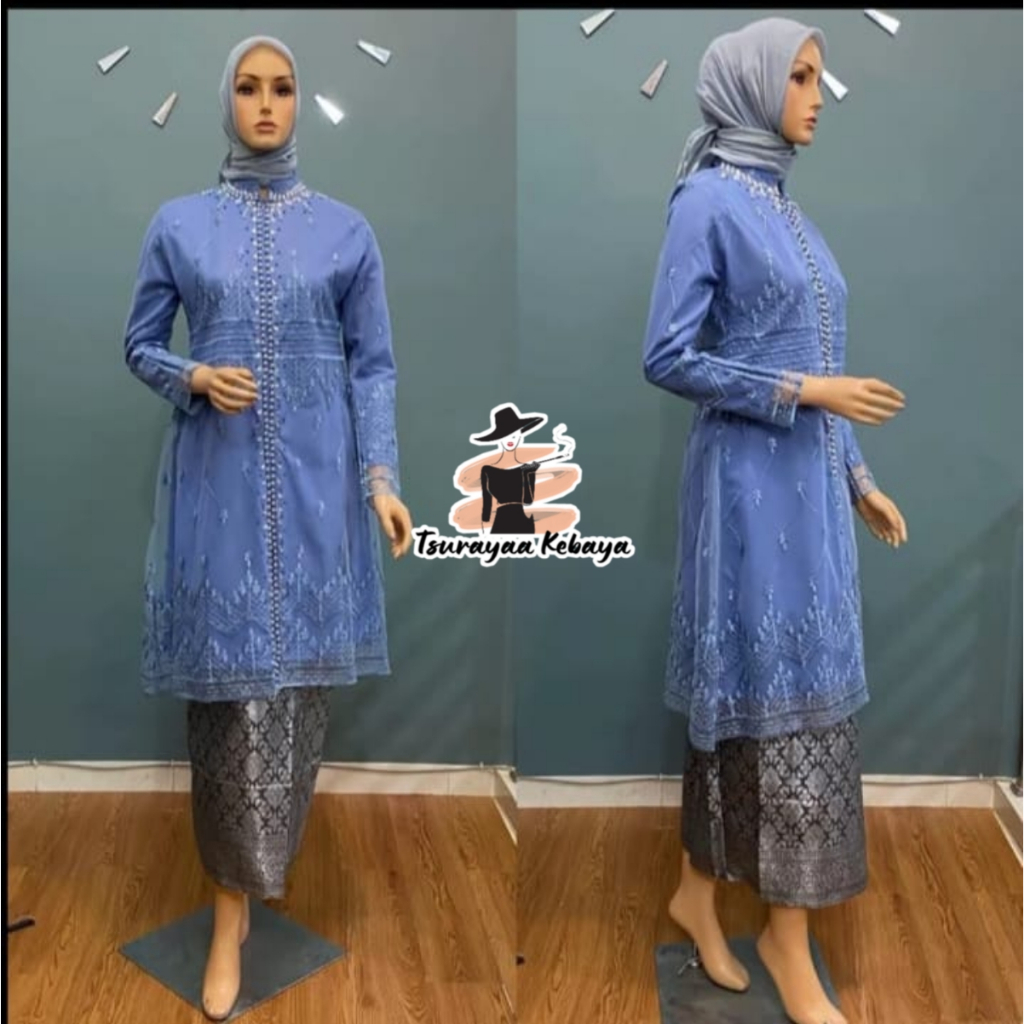 SET KEBAYA TUNIK BUSUY PAYET/ KEBAYA TUNIK PAYET/ KEBAYA PAYET/ KEBAYA MODERN