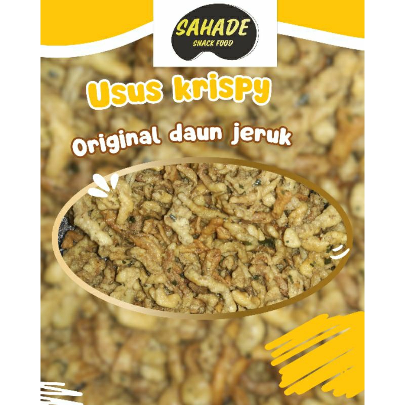 

Keripik Usus Ayam Original Daun Jeruk 250gram/500gram/1kg
