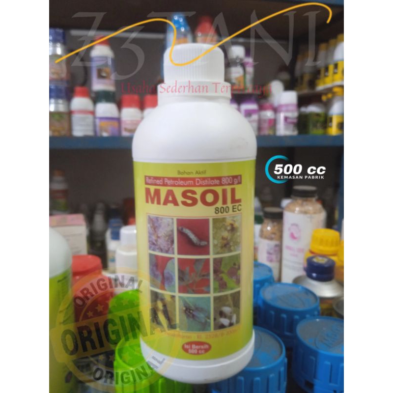 MASOIL 800 EC _ 500cc Pestisida Perata dan Perekat