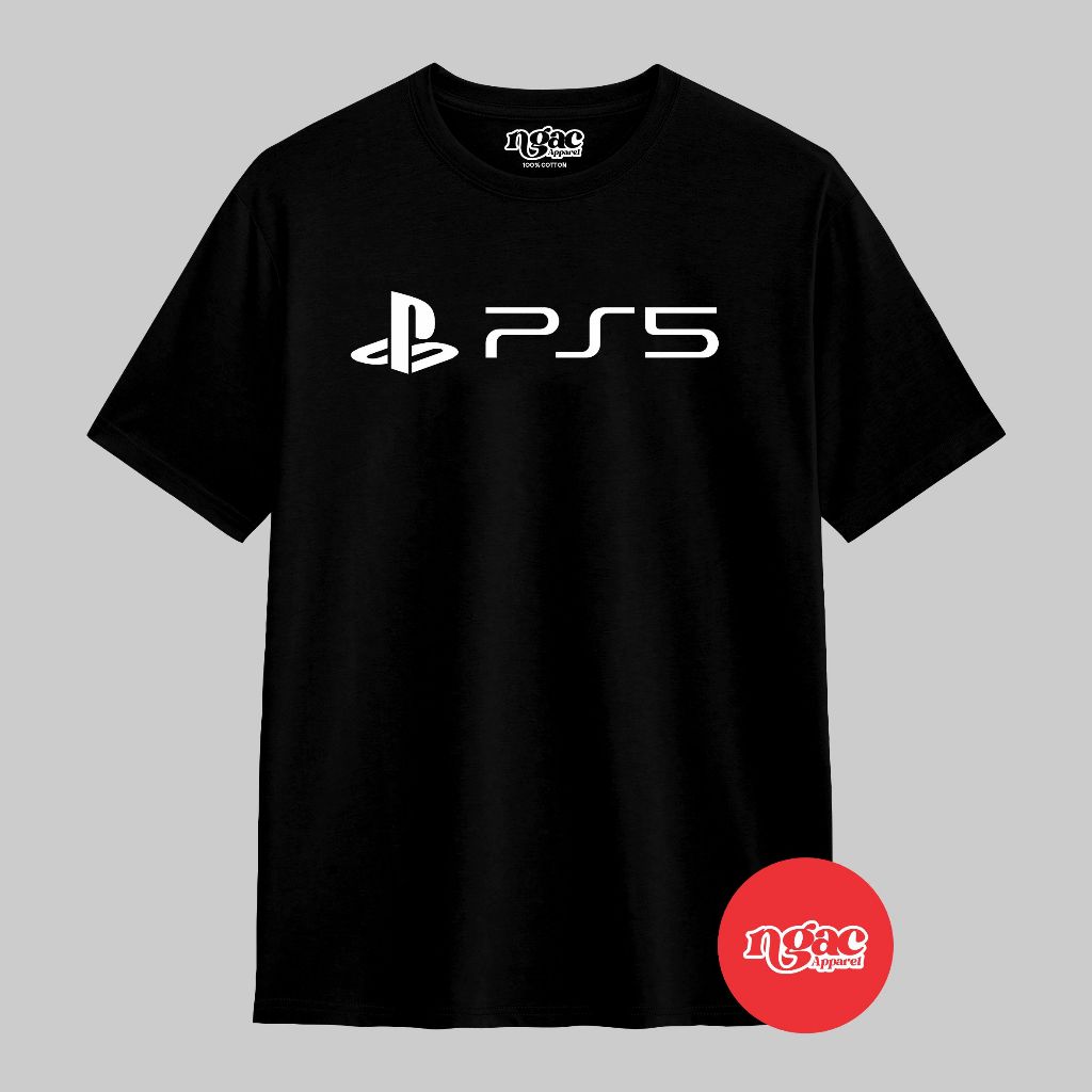 Kaos Logo PS5 Playstation Baju Distro