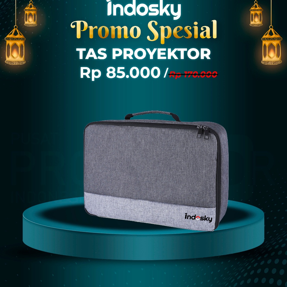Sudah READY Tas Proyektor Indosky Original Premium  Tas Proyektor Mini  Tas Projector  Projector Bag