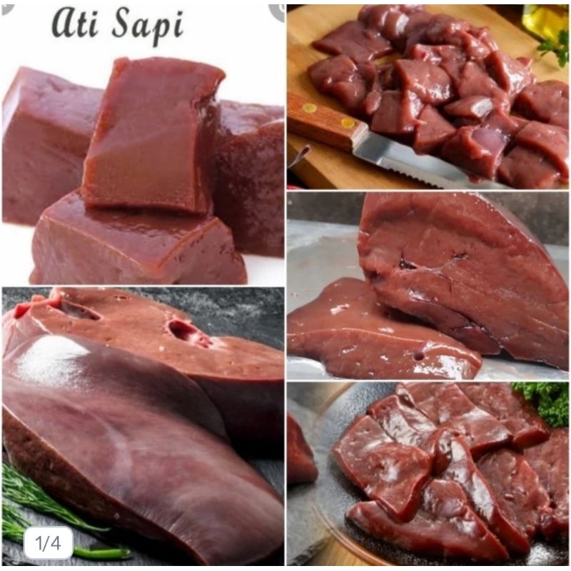 

Hati sapi 500 gr