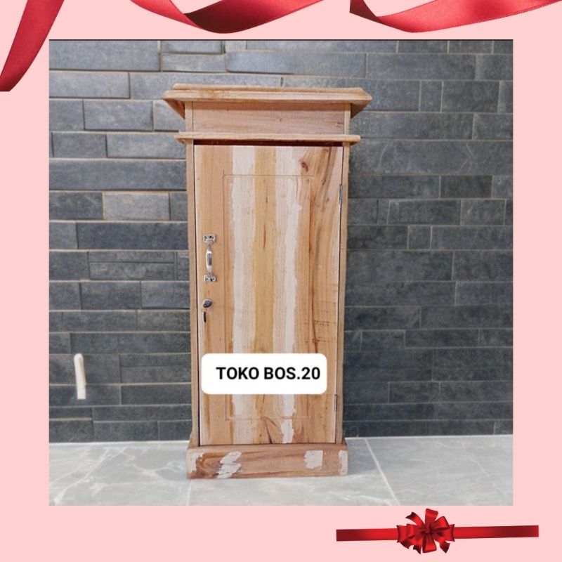 Lemari Kayu Lemari Pakaian Pintu 1 Lemari Kosan Lemari Pondok