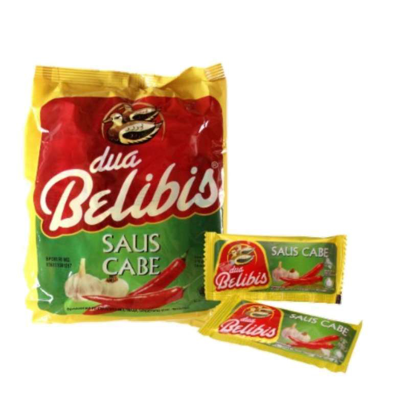 

Dua belibis saus cabe isi 24 sachet x 9 gram