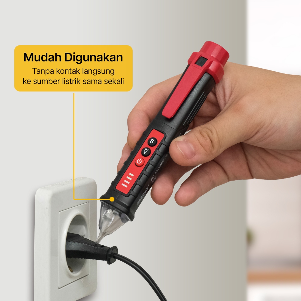 Tester Non Contact AC Voltage Alert Detector 12-1000V - VD802