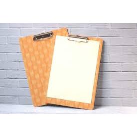 

Papan/Papan Tulis/Papan Jalan/ Papan Ujian Clipboard Folio alas Kayu F4