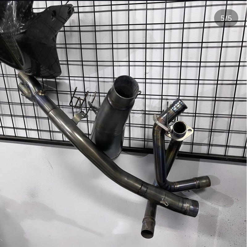 knalpot R9 h2 Titanium CBR 250RR ORIGINAL