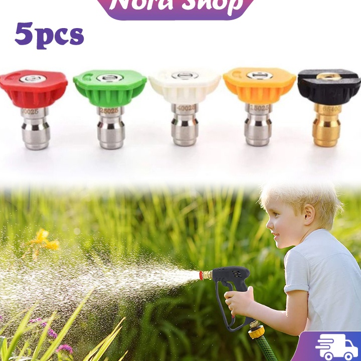 5Pcs Nozzle Spray Nozzle Tip Spray Quick Washer Spray Nozzle Nozzle Spray Tinggi 14