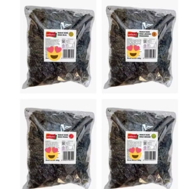 

PATAHAN NORI KERING GURIH RENYAH RASA BBQ,JAGUNG PANGGANG,SPICY
