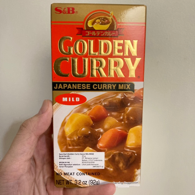 

GOLDEN CURRY S&B - 92Gr JAPANESE CURRY MIX (MILD)