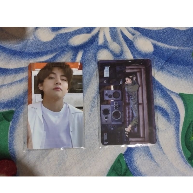 PC BTS V JUNGKOOK /Card Ticket BTS JUNGKOOK /MESSAGE FROM V