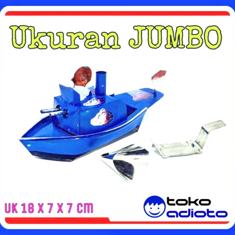 Lebih Trend GROSIR Mainan Kapal Otok Otok JUMBO  Perahu Otok Otok BESAR