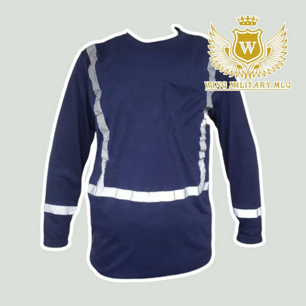 Kaos Safety Proyek Scotlight Lengan Panjang