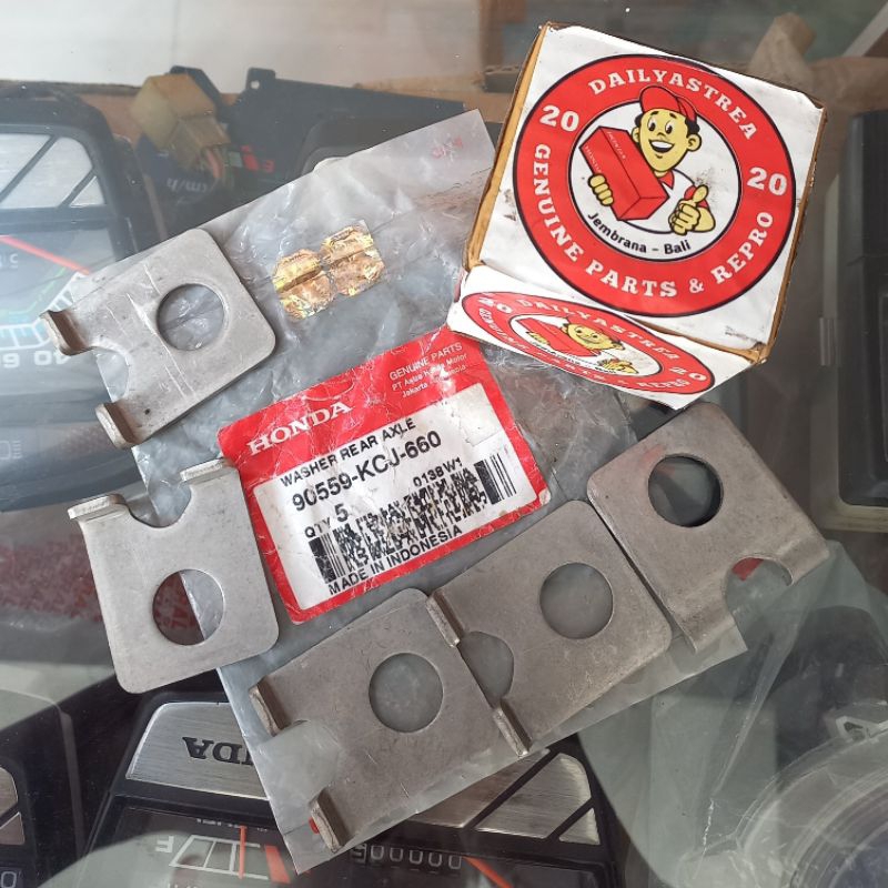 RING WASHER REAR AXLE AS RODA BELAKANG HONDA TIGER 2000 LAWAS LAMA REVO ORIGINAL ORI 90559-KCJ-660