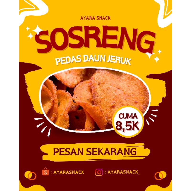 

Keripik Sosis Goreng 100gram