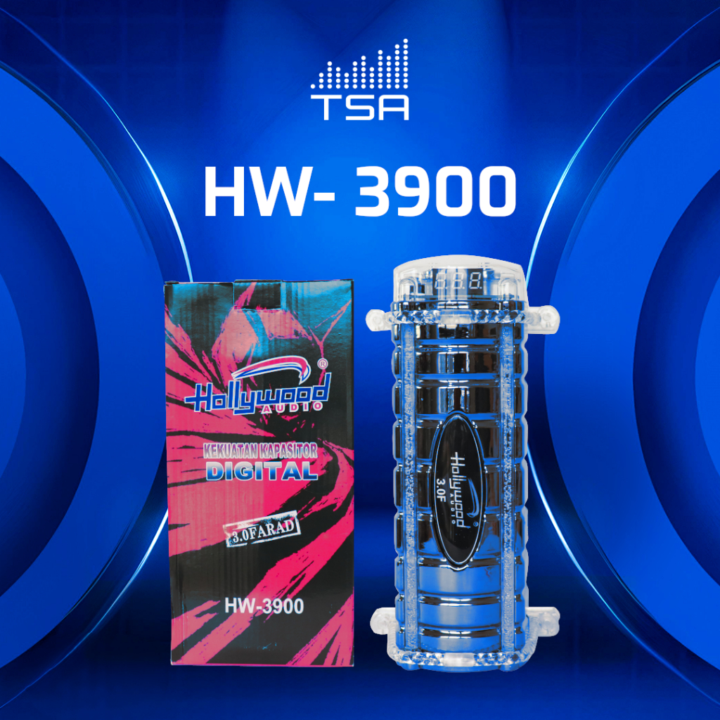 Kapasitor Bank Hollywood HW - 3900 DC 12 Volt